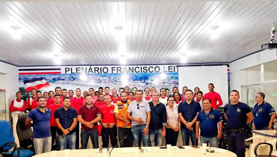 Bombeiros Civis participam de reunião na Câmara de Vereadores de Boca do Acre