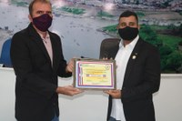 Tenente Thiago Luiz recebe título de Cidadão benemérito de Boca do Acre