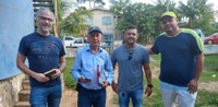 Vereador Ritsu Calacina acompanha visita de ténico e engenheiro da Companhia de Desenvolvimento do Amazonas