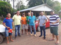 Vereadores acompanham equipe da Sasba e solicitam canalização para moradores 