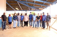 Vereadores visitam secretário de obras de Boca do Acre